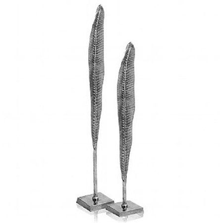 MODERN DAY ACCENTS Modern Day Accents 3687 Tallo Tall Thin Leaves Set of 2 3687